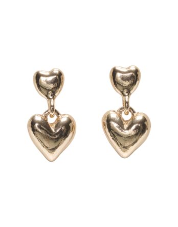 Only Frida øreringe hjerter