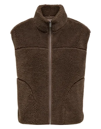 ONLY BABY TEDDY HIGH ZIP VEST PNT NOOS