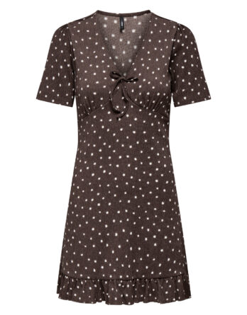 ONLY MOLLY S/S V-NECK DRESS JRS NOOS