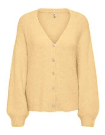 ONLY NORDRA LS VNECK CARDI CS KNT GUL