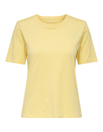 ONLY HAPPY S/S O-NECK TEE PR JRS GUL