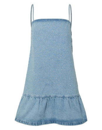 PIECES NOEL SHORT SLIP DENIM DRESS D2D FSY PP