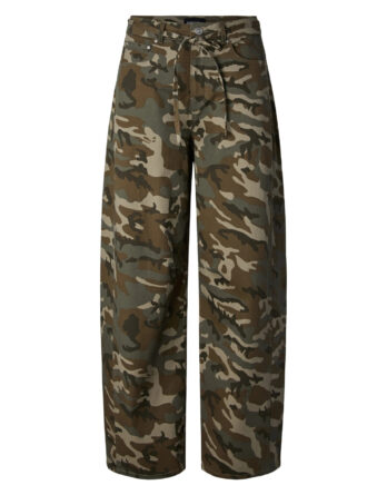 PIECES MIMMI MW TIE BARREL JEANS DNM D2D