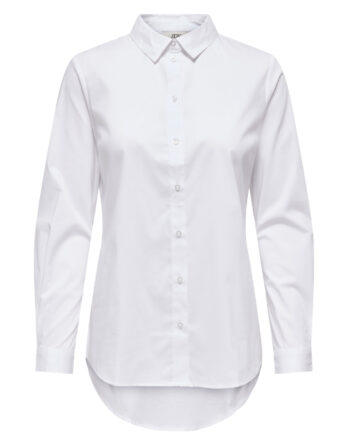 JDY MIO L/S SHIRT WVN NOOS Hvid