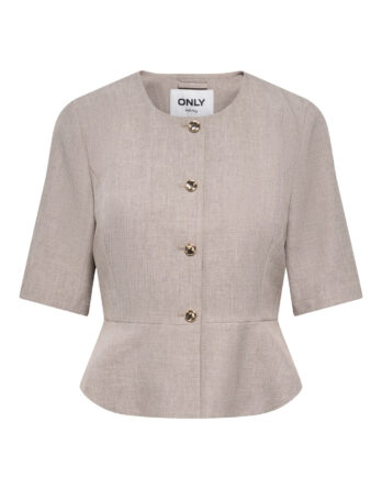 ONLY LINDA S/S PEPLUM BLAZER TLR