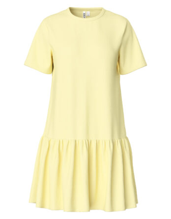 PIECES DISSO SS O-NECK DRESS JRS NOOS BC GUL
