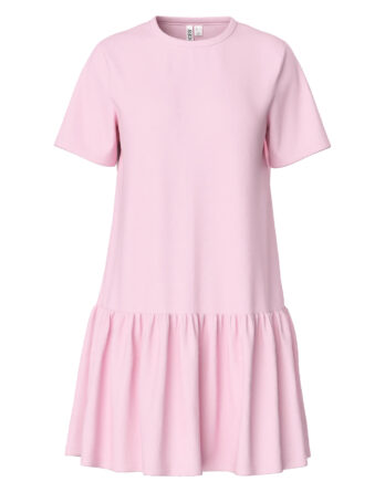 PIECES DISSO SS O-NECK DRESS JRS NOOS BC LYSERØD