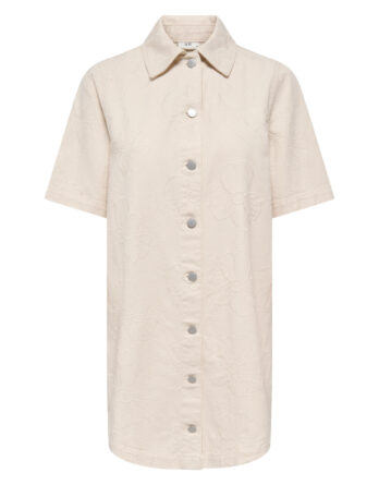 JDY HAVANNA 2/4 EMB ECRU DRESS DNM