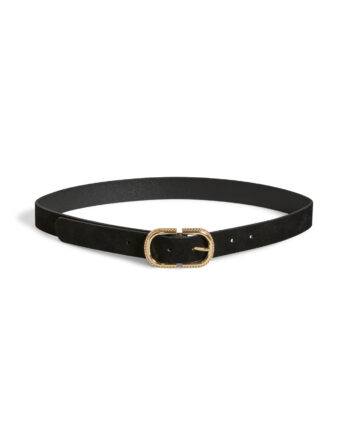 PIECES JOSEFINA SUEDE JEANS BELT KCA SORT