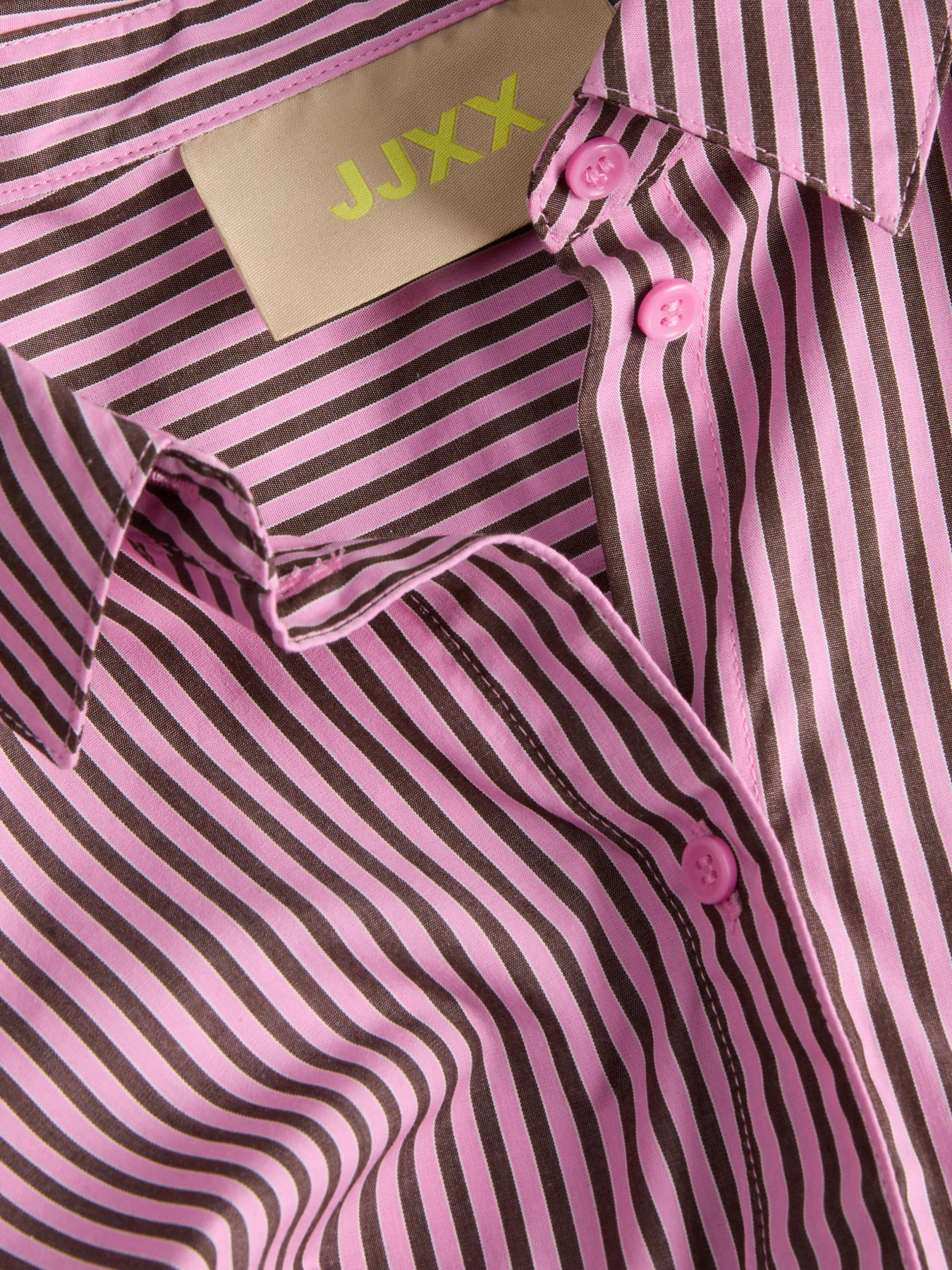 JJXX JAMIE LS RELAXED POPLIN SHIRT WVN NOOS ORCHID SMOKE DEMITASSE - Billede 8