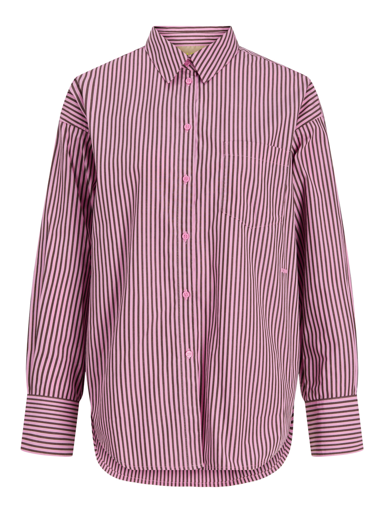 JJXX JAMIE LS RELAXED POPLIN SHIRT WVN NOOS ORCHID SMOKE DEMITASSE