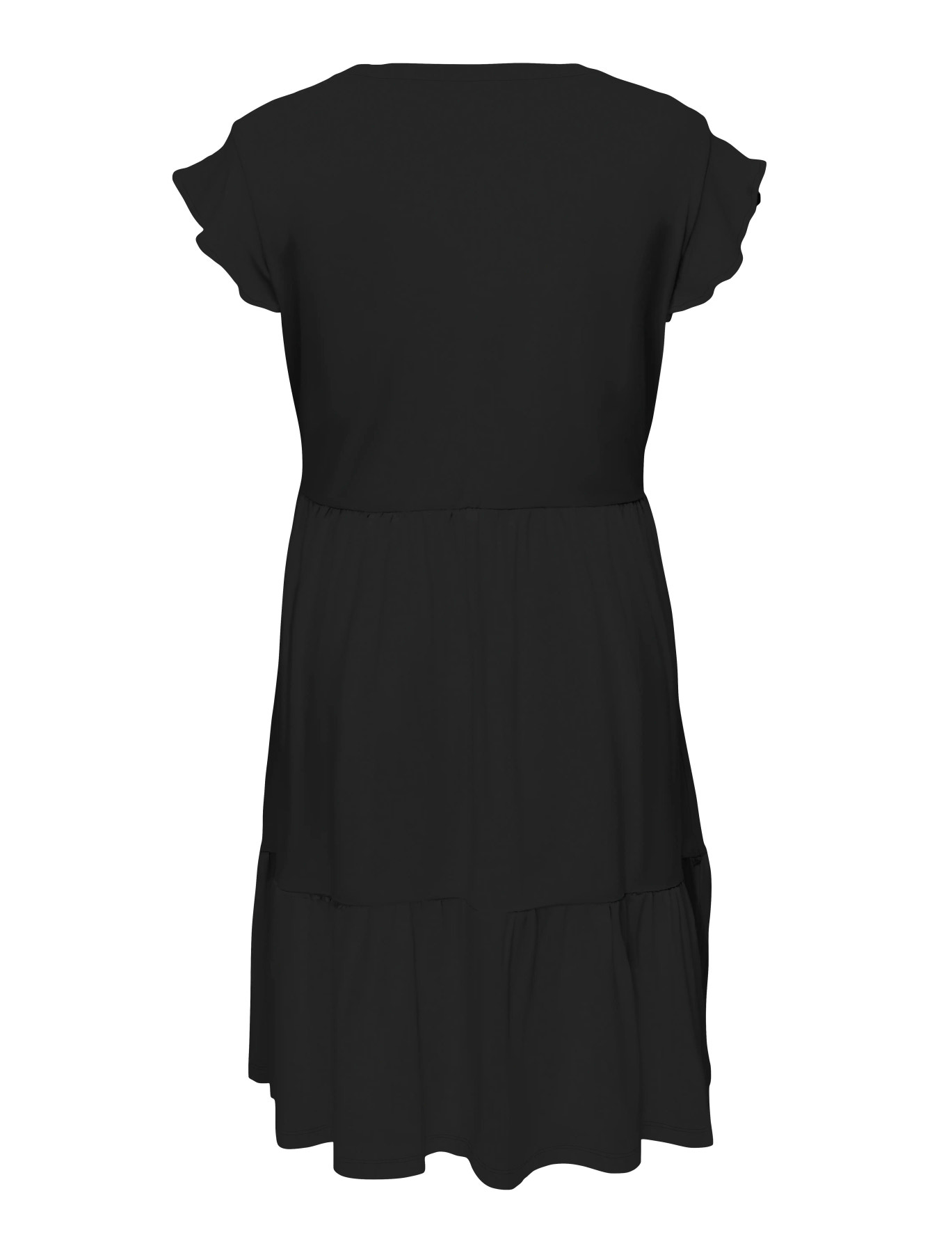 ONLY CARMAKOMA CARMAY CAP SL FRILL DRESS JRS NOOS - Billede 3