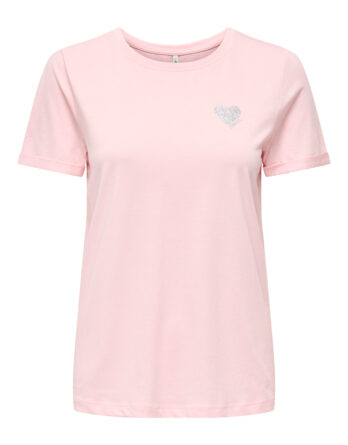 ONLY CARMAKOMA CARKITA S/S LOGO TOP JRS NOOS LYSERØD