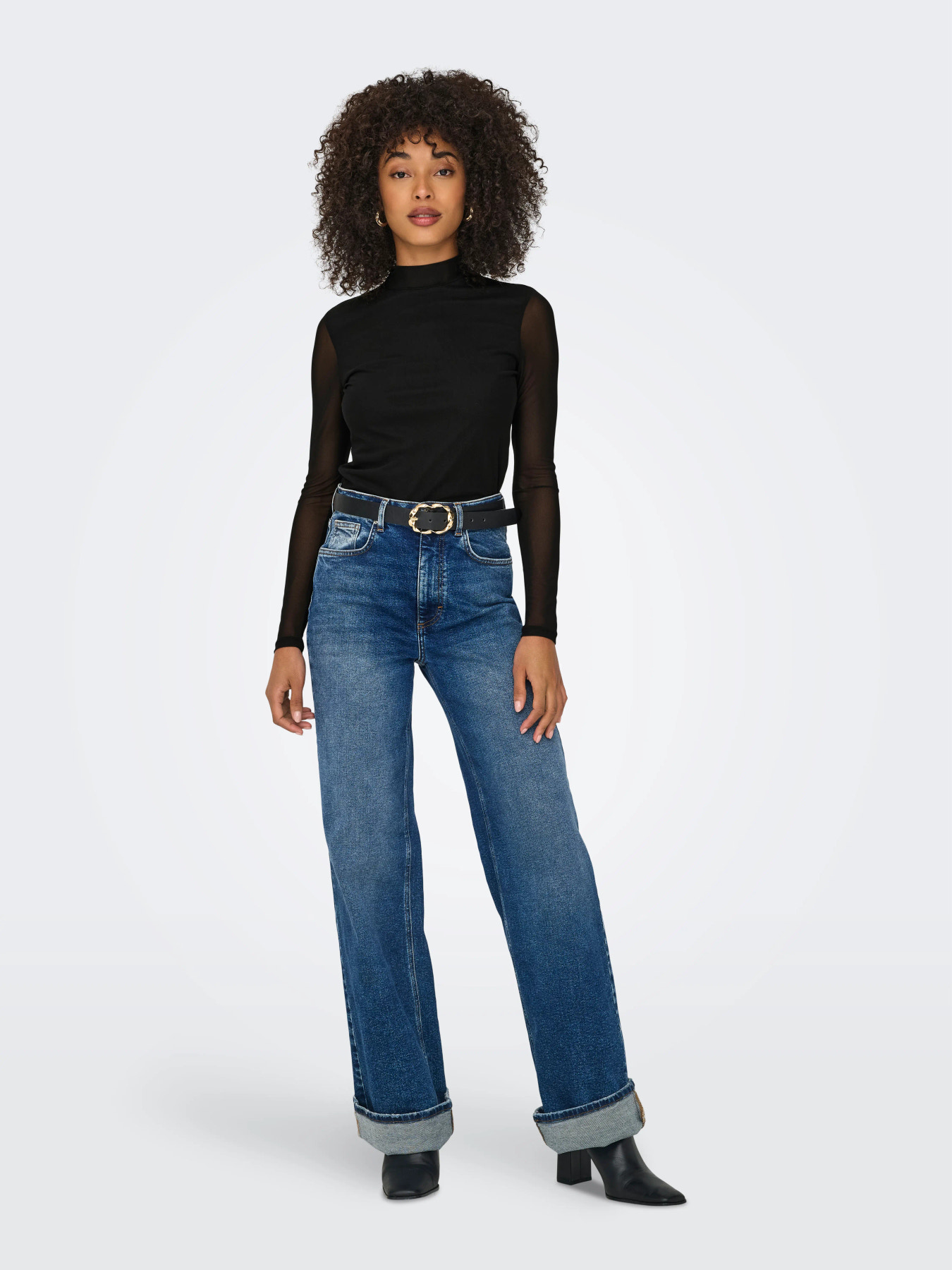 ONLY ERICA MESH L/S TOP JRS NOOS - Billede 5