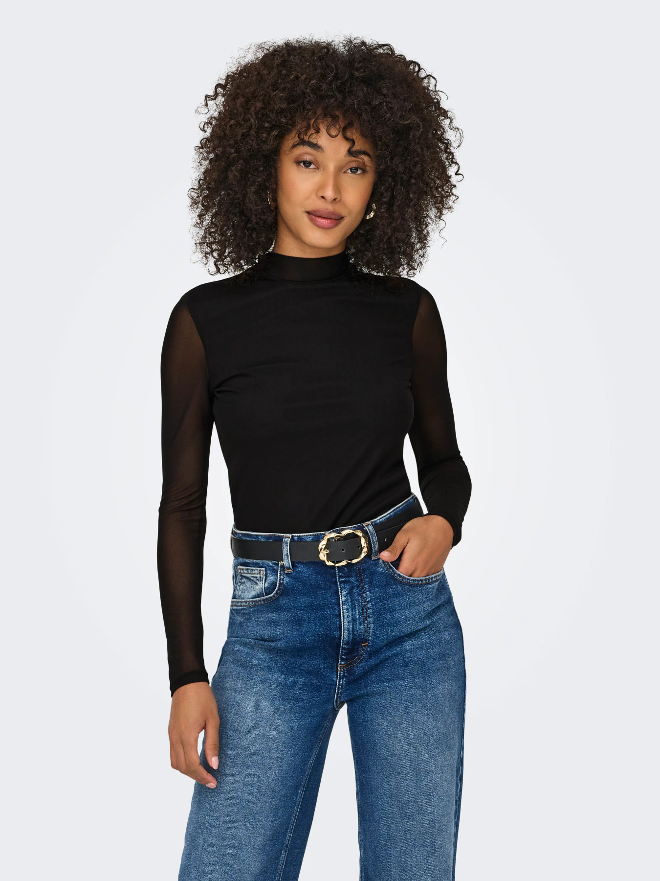 ONLY ERICA MESH L/S TOP JRS NOOS - Billede 6