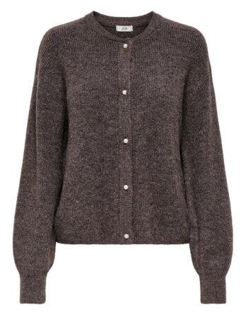JDY LUMI L/S BUTTON CARDIGA KNT NOOS BRACKEN MELANGE