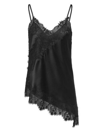 ONLY LINDONA STRAP SATIN LACE TOP WVN SORT