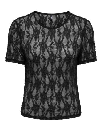 ONLY ALBA S/S LACE TOP CS JRS BLACK
