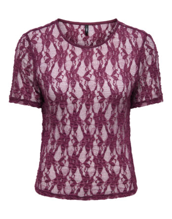 ONLY ALBA S/S LACE TOP CS JRS FIG