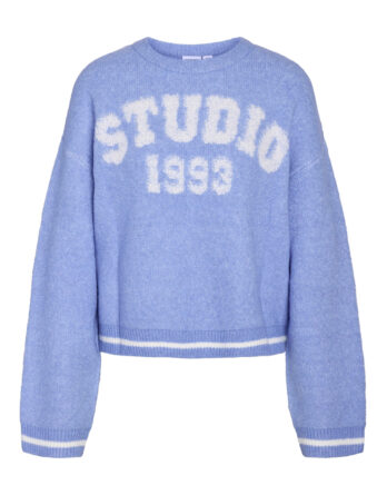 NOISY MAY AMARI L/S O-NECK VARSITY KNIT