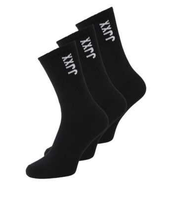 JJXX MORENO SOCKS ACC 3-PACK NOOS ACC Black