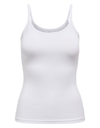 ONLY LOVE STRAP SINGLET NOOS JRS white