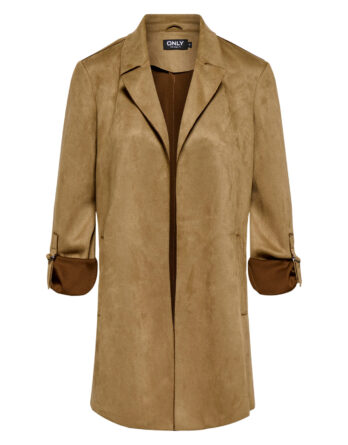 ONLY JOLINE FAUX SUEDE COAT OTW NOOS