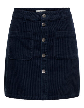 JDY SHIRAZ CORDUROY SKIRT PNT NOOS Night Sky