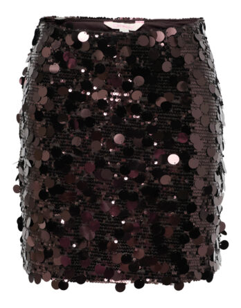 ONLY JADEL SEQUINS SKIRT EX WVN 15336231 Coffee Bean W. COFFEE BEAN SEQUINS