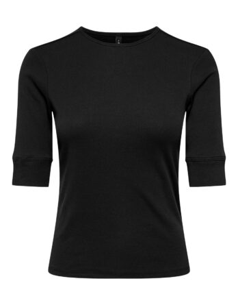 ONLY KIRA 2/4 TOP JRS Black