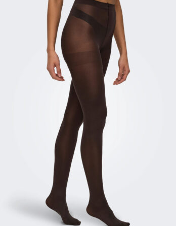 JDY ALMA SOLID TIGHTS JRS Coffee Bean