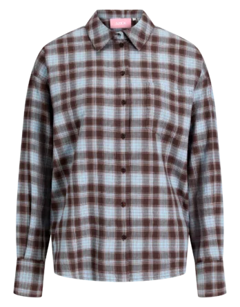 JJXX JAMIE CHECK FLANNEL LS SHIRT WVN SN