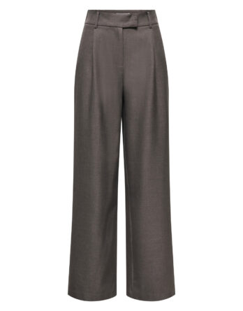 ONLY LINDA HW STR MEL PANTS TLR NOO Chocolate Torte MELANGE "34"