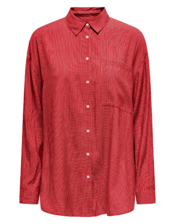 ONLY MAGGIE L/S CHECK SHIRT WVN