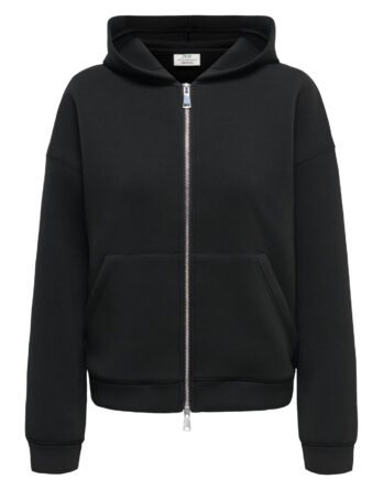 JDY SABRINA L/S SCUBA ZIP HOODIE JRS NOOS