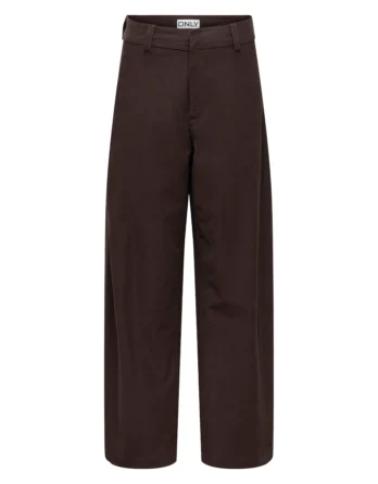 ONLY CLAIR MW BARREL PANT PNT NOOS Black Coffee "32"
