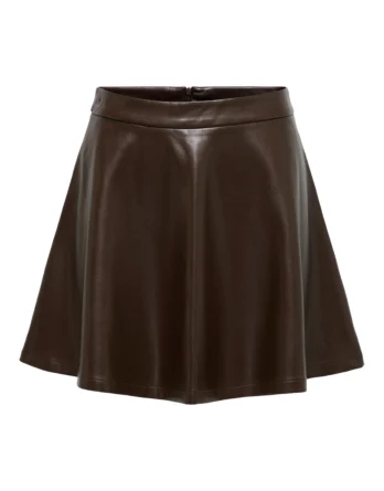 JDY KARLA LIFE SHORT SKIRT JRS Coffee Bean