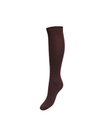 JDY ANN CABLE KNIT MAXI SOCKS JRS BRUN