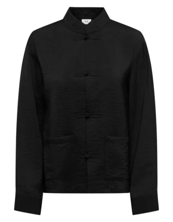 JDY CILLA L/S NAPOLEON SHIRT WVN EXP Black