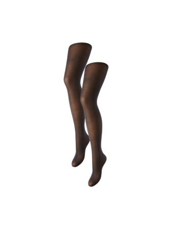 PIECES NEW NIKOLINE 20 DEN 2 PACK TIGHTS NOOS Hot Fudge